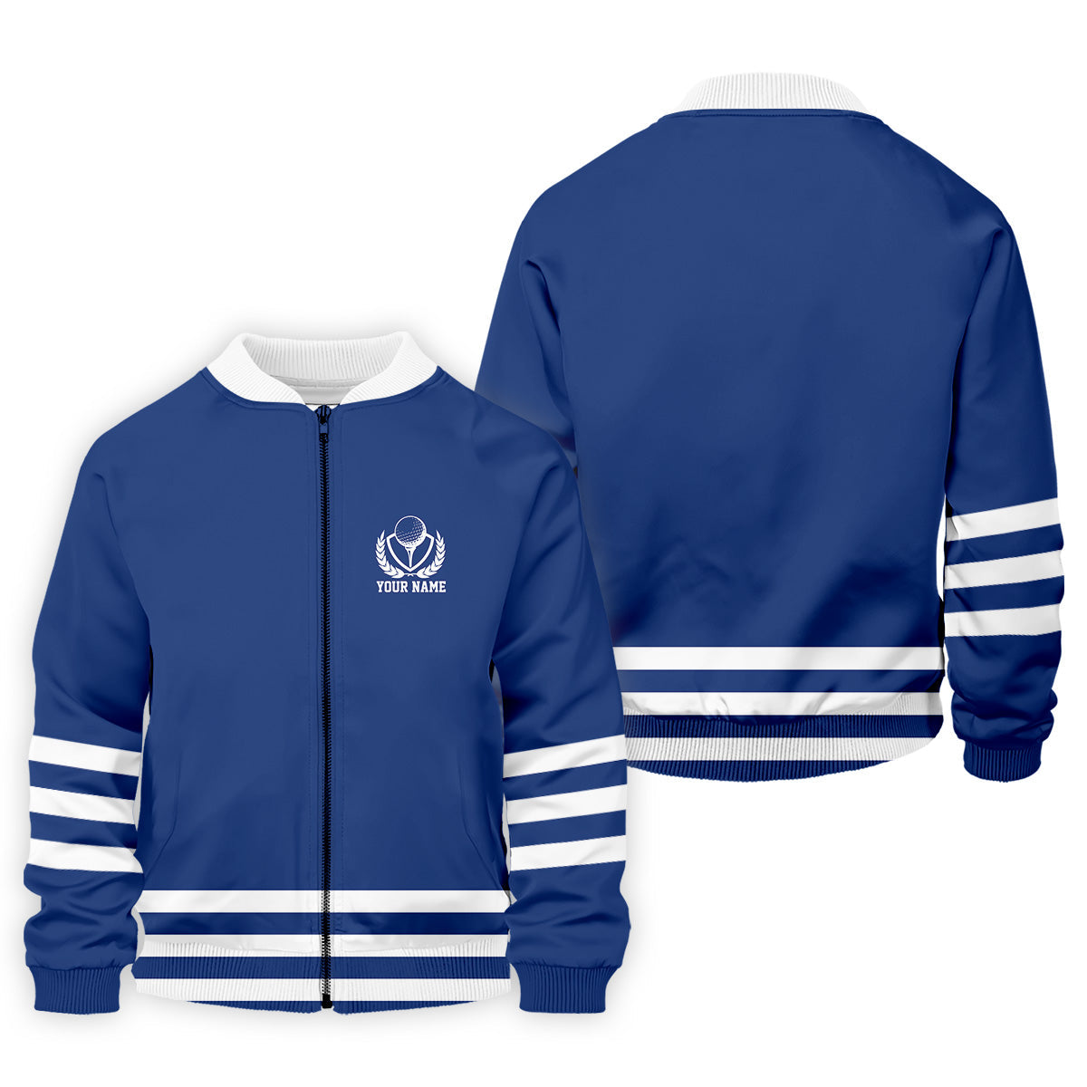 Blue And White Striped Golf Shirt, Golf Tops For Men, Mens Golf Polo Shirts, Cool Golf Gifts, Golfing Apparel