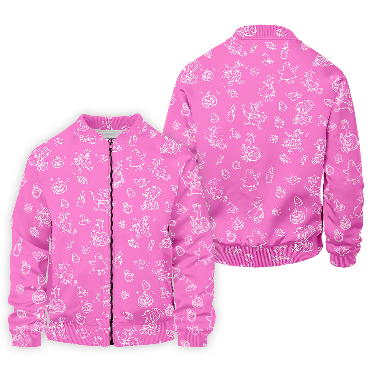 Goose Halloween, Doodle Pattern, Pink Golf Shirt, Mens Funny Golf Shirts, Long Sleeve Golf Shirts, Men Golf Polo