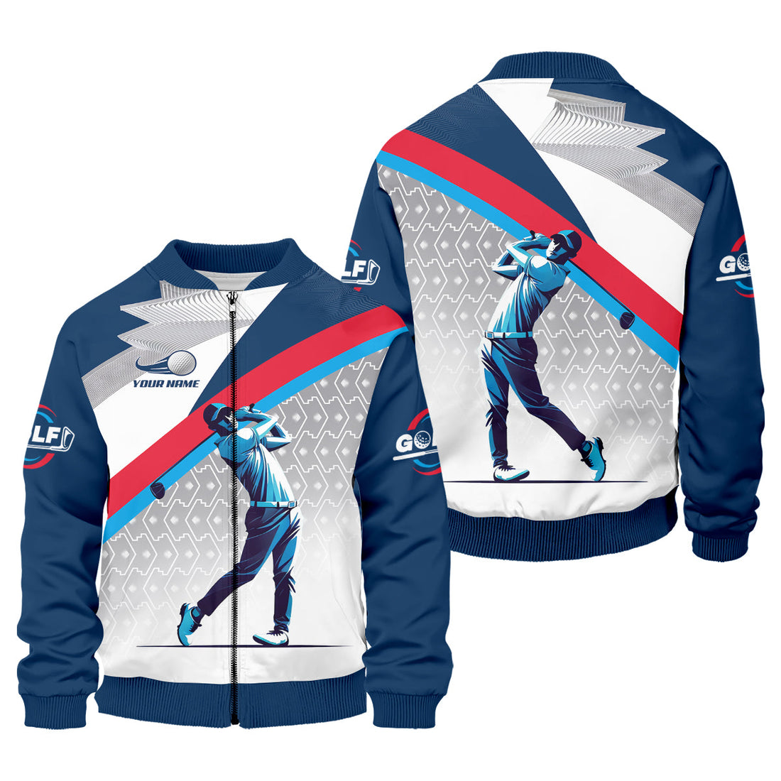 Swing Master Men's Golf Polo Shirt, Golfers Gift, Mens Golf Gift