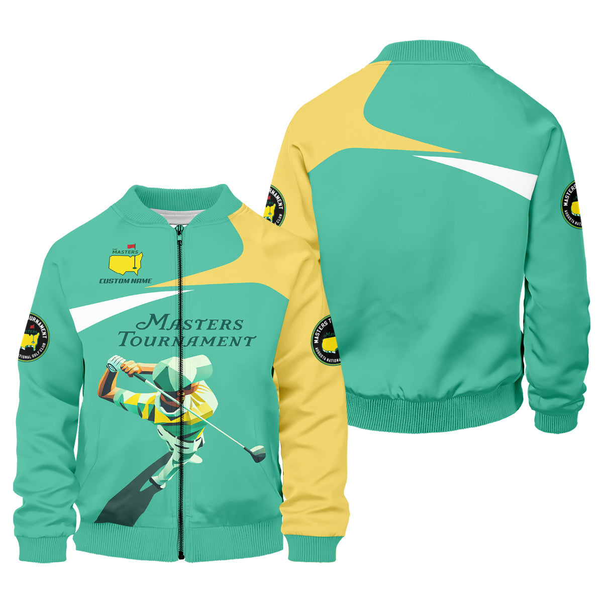 Master Tournament Custom Men's Golf Polo Shirt, Golf Gifts For Dad