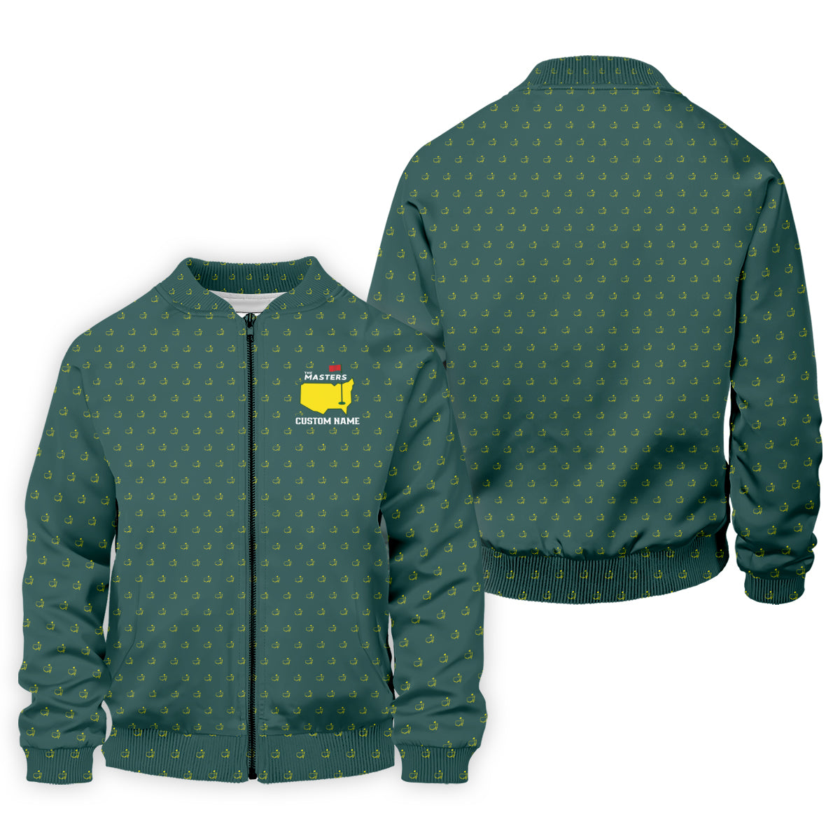 Masters Tournament Augusta Custom Funny Golf Polo Shirt, Christmas Golf Gift
