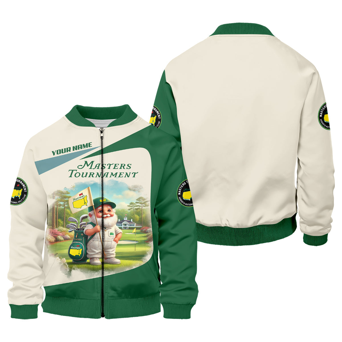 Masters Tournament Augusta Golf Custom Men's Golf Polo Shirt, Funny Gift For Golfer