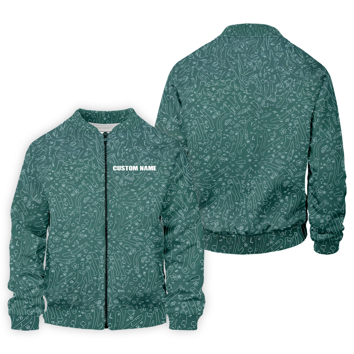 Masters Custom Funny Golf Polo Shirt, Gift for Dad, Christmas Golf Gift