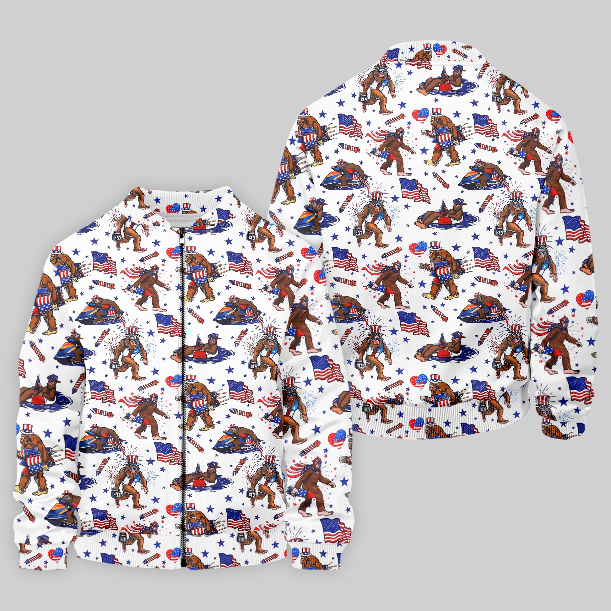 Bigfoot Sasquatch Funny Golf Polo Shirt, Christmas Golf Gift, Dad Golf Gift