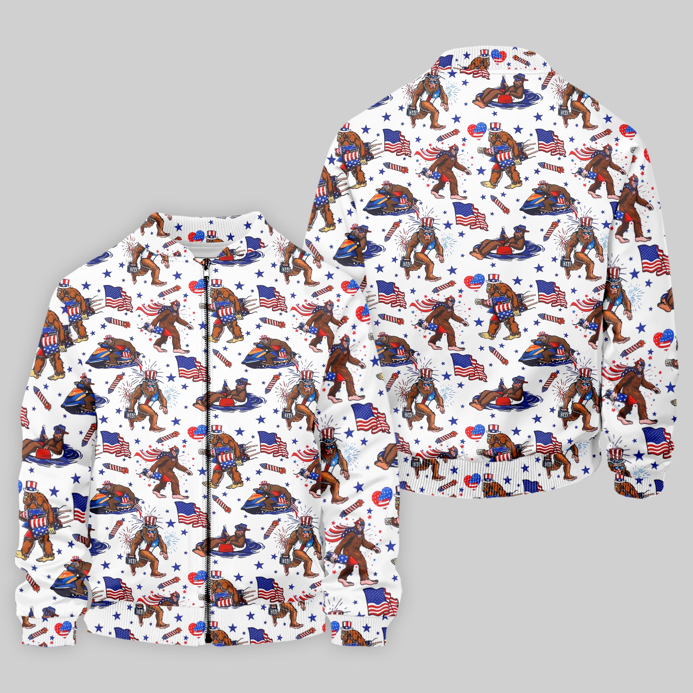 Bigfoot Sasquatch Funny Golf Polo Shirt, Christmas Golf Gift, Dad Golf Gift