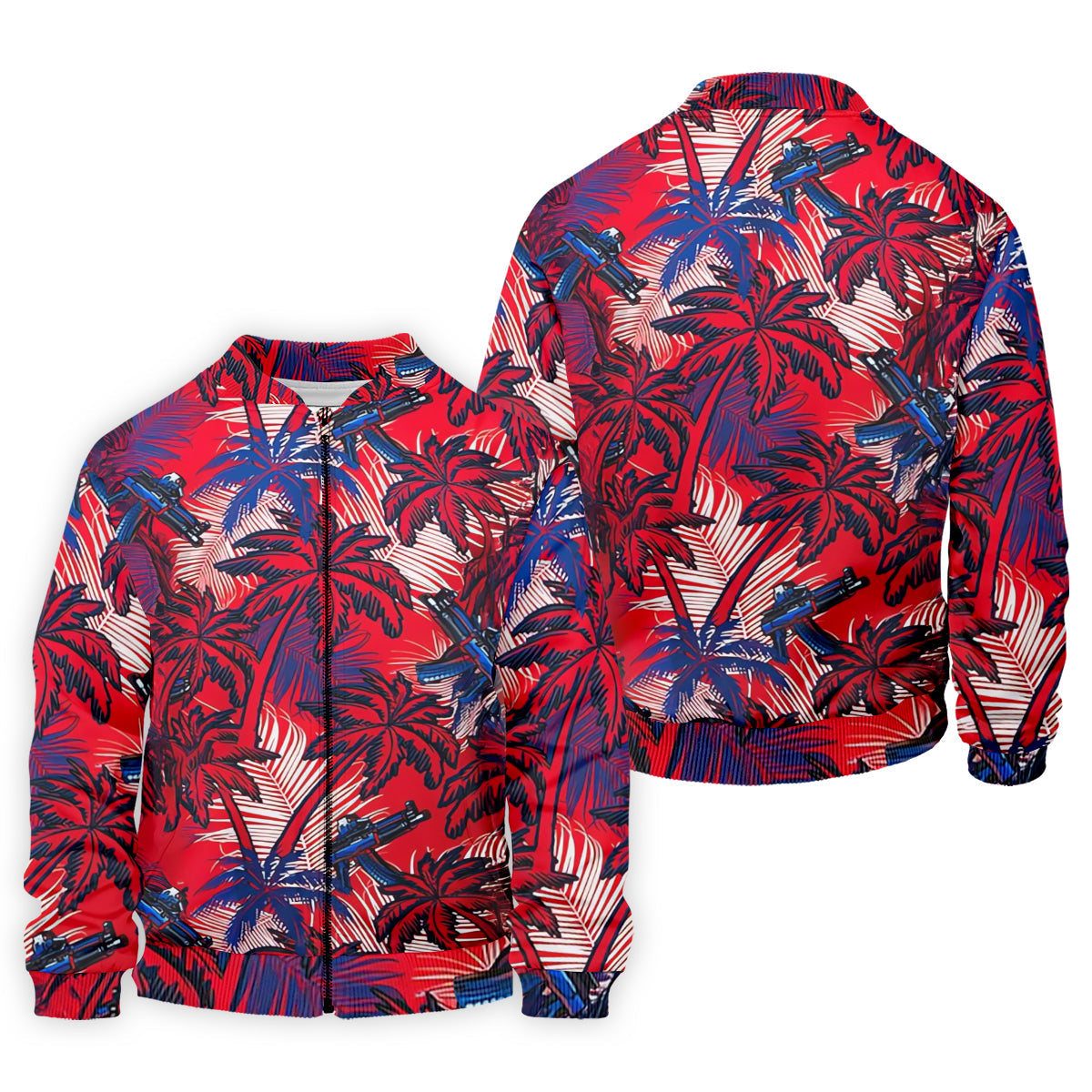 Tropical Sunset Mens Golf Polo Shirt, Mens Goft Shirt, Christmas Golf Gift