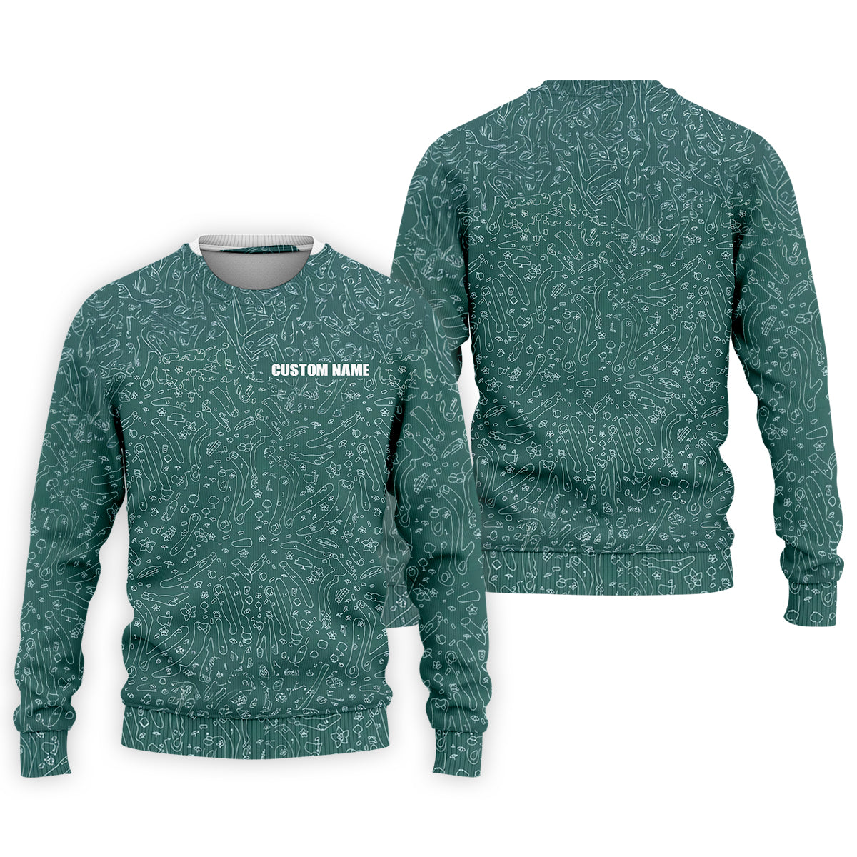 Masters Custom Funny Golf Polo Shirt, Gift for Dad, Christmas Golf Gift