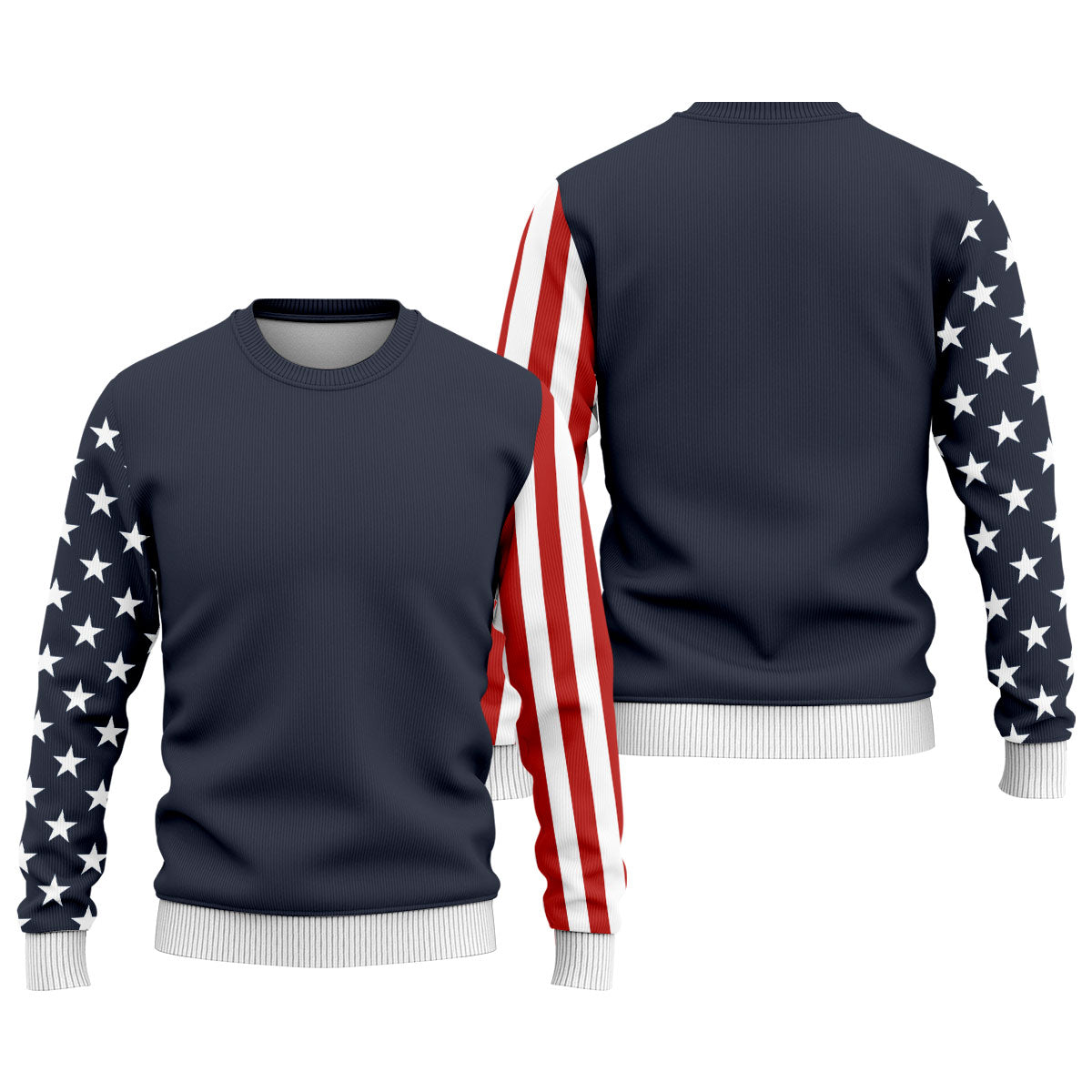 American Flag Golf Polo Shirt, Mens Golf Gift, Patriotic Golf Shirt