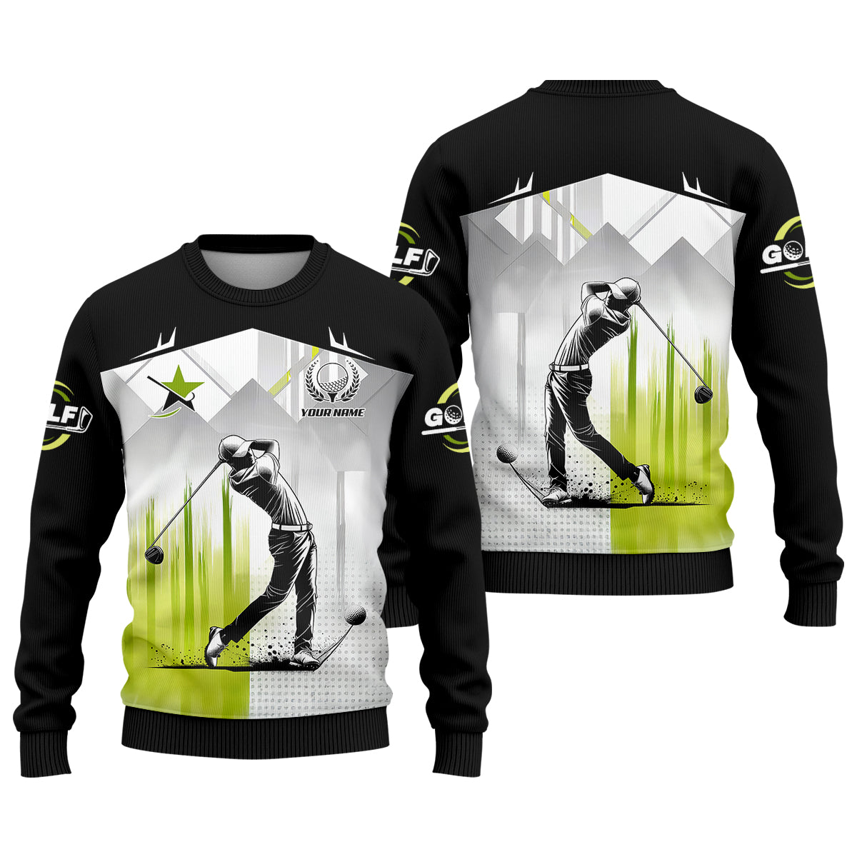 Pro Swing Men's Golf Polo Shirt, Golfers Gift, Mens Golf Gift