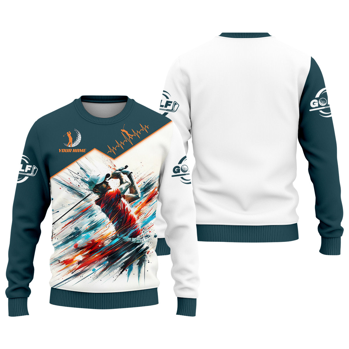 Custom Men's Golf Polo Shirt, Funny Golf Shirt, Gift For Golf Lovers