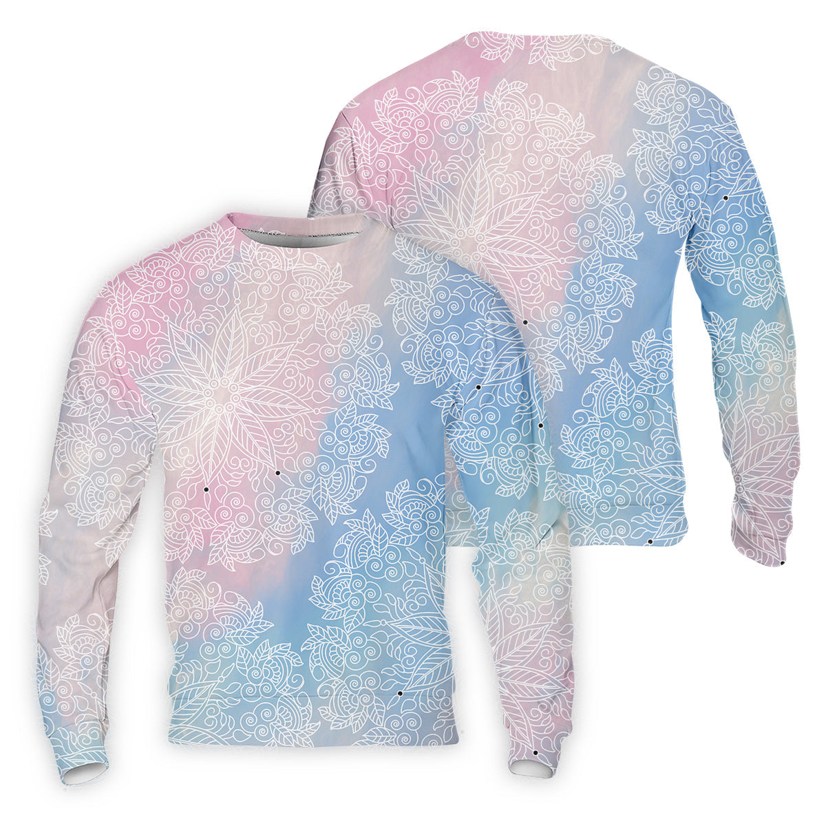 Mandala Pattern Men Golf Polo, Golf Gift Ideas For Him, Matching Golf Shirts, Golf Shirts For Men