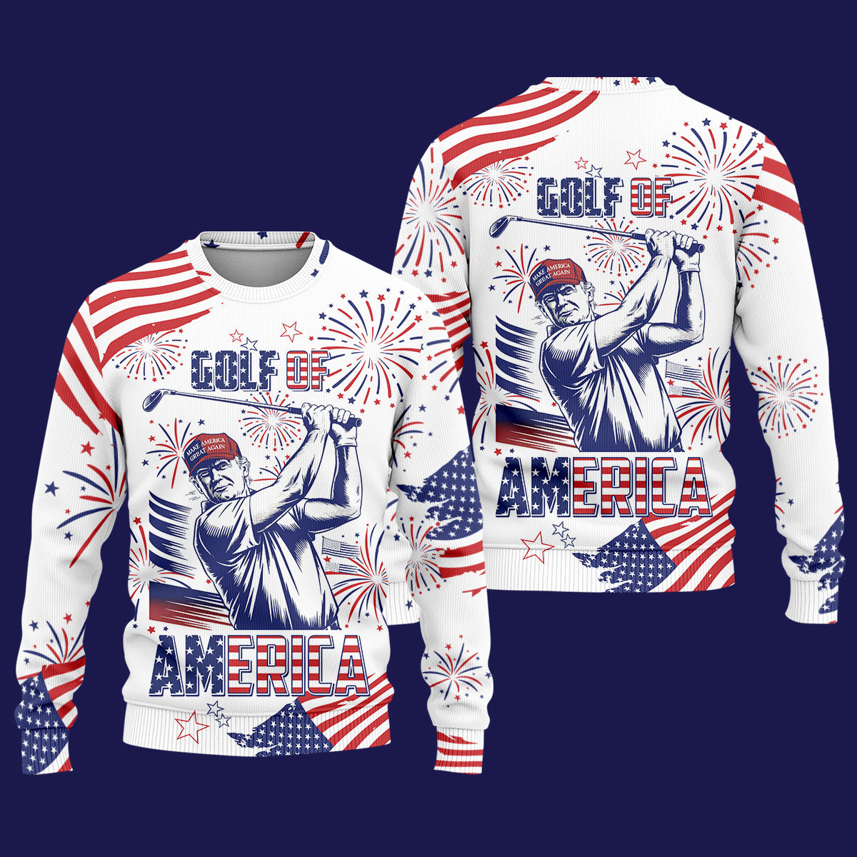 Golf Of America Golf Polos For Men, Funny Golf Shirt, Mens Golf Gift, Gift For Golfers, Golf Presents For Dad