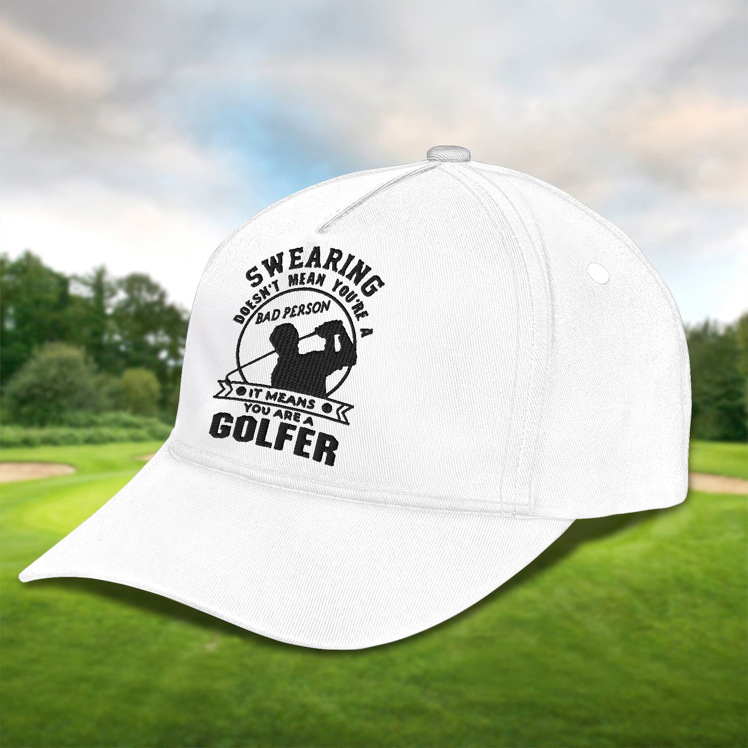 You Are A Golfer Embroidered Baseball Cap, Golf Hat, Dad Golf Gift