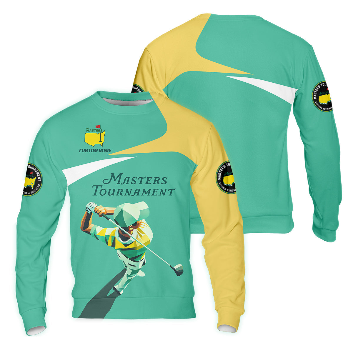 Master Tournament Custom Men's Golf Polo Shirt, Golf Gifts For Dad