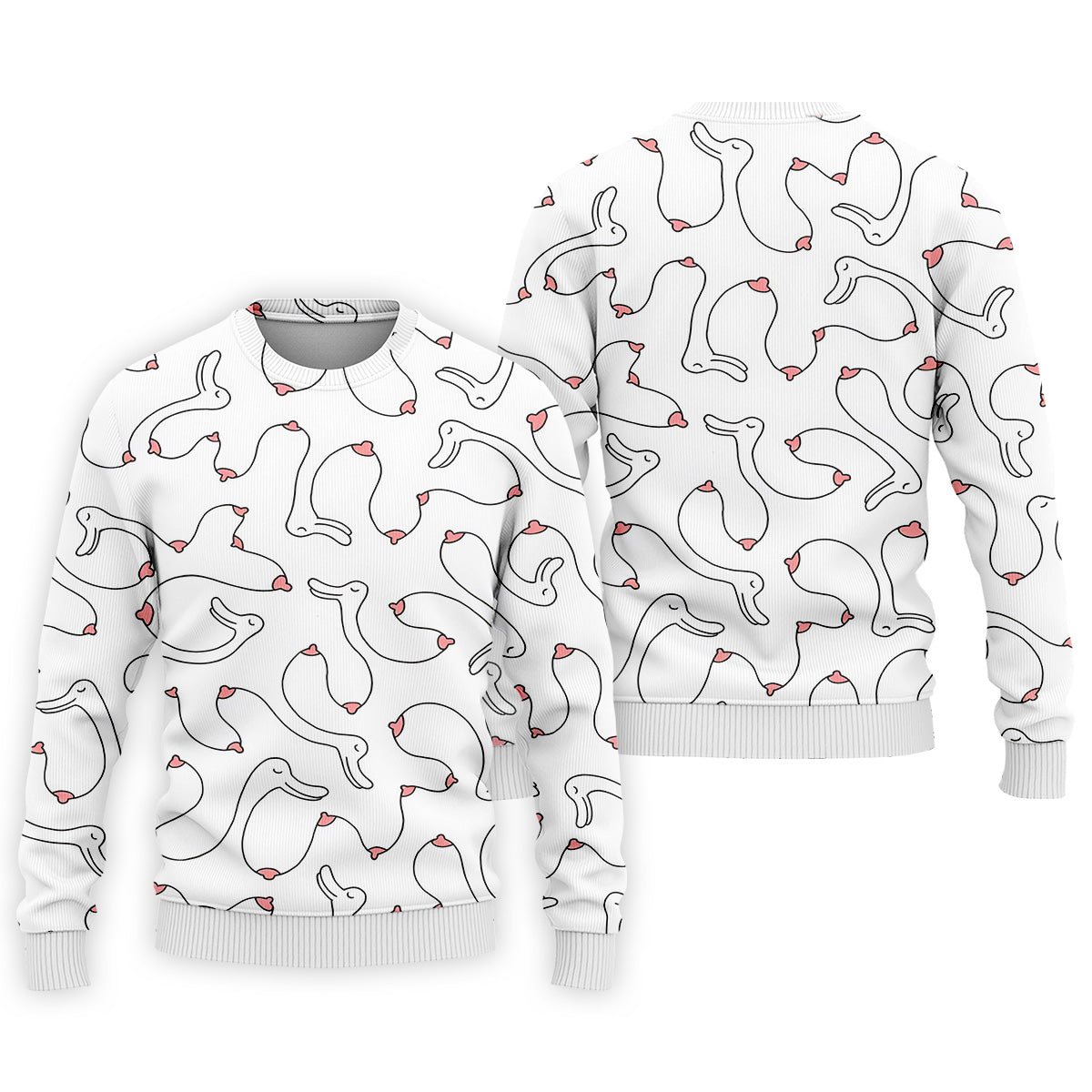 Funny Boob Goose Golf Polos For Men, Fun Golf Shirt, Best Golf Gift For Dad