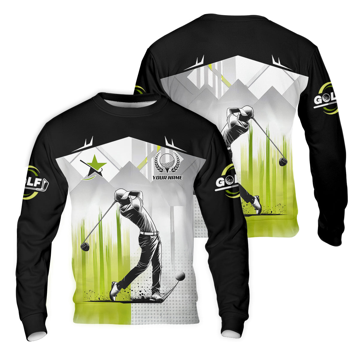 Pro Swing Men's Golf Polo Shirt, Golfers Gift, Mens Golf Gift