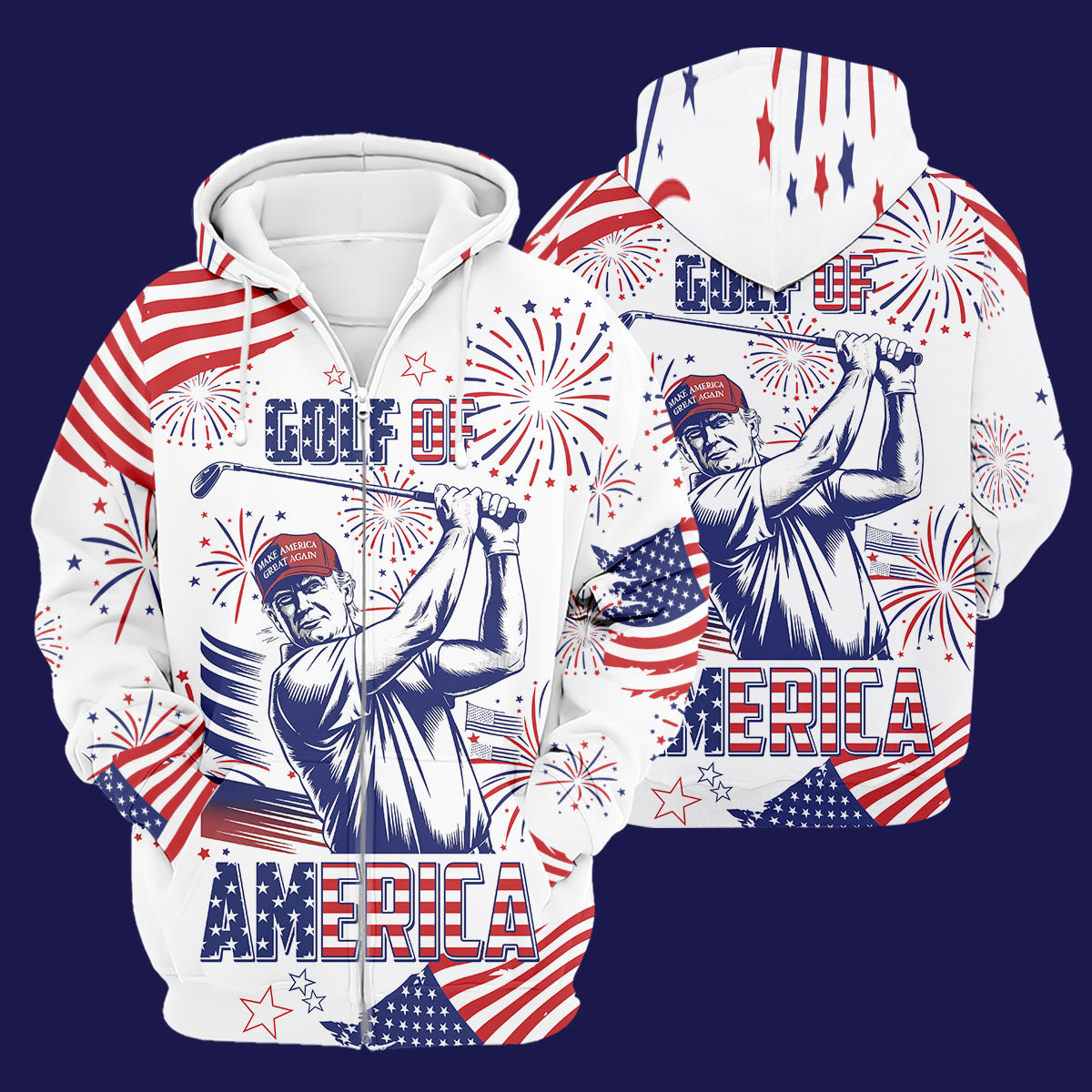 Golf Of America Golf Polos For Men, Funny Golf Shirt, Mens Golf Gift, Gift For Golfers, Golf Presents For Dad