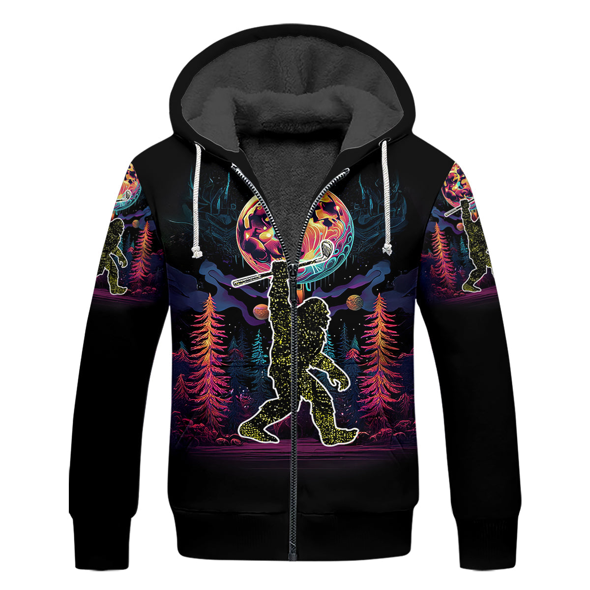 Not All Who Wander Are Lost Bigfoot Funny Mens Golf Polo Shirt, Funny Golf Shirt, Golf Gift For Him