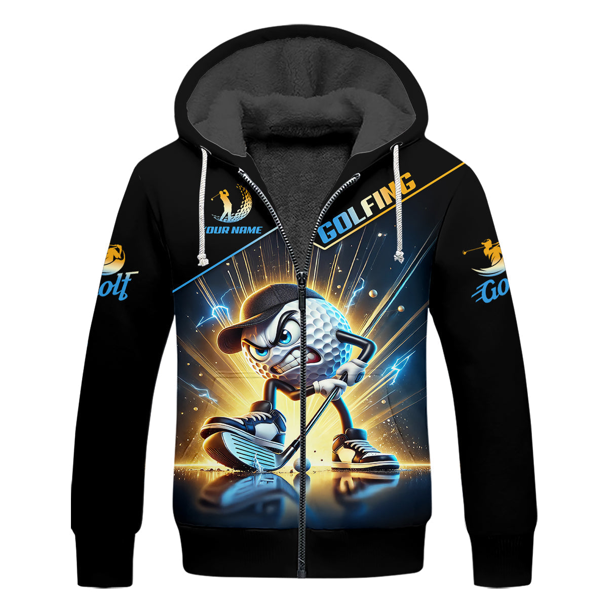 I Was One Under Today Custom Men's Golf Polo Shirt, Funny Golf Shirt, Dad Golf Gift