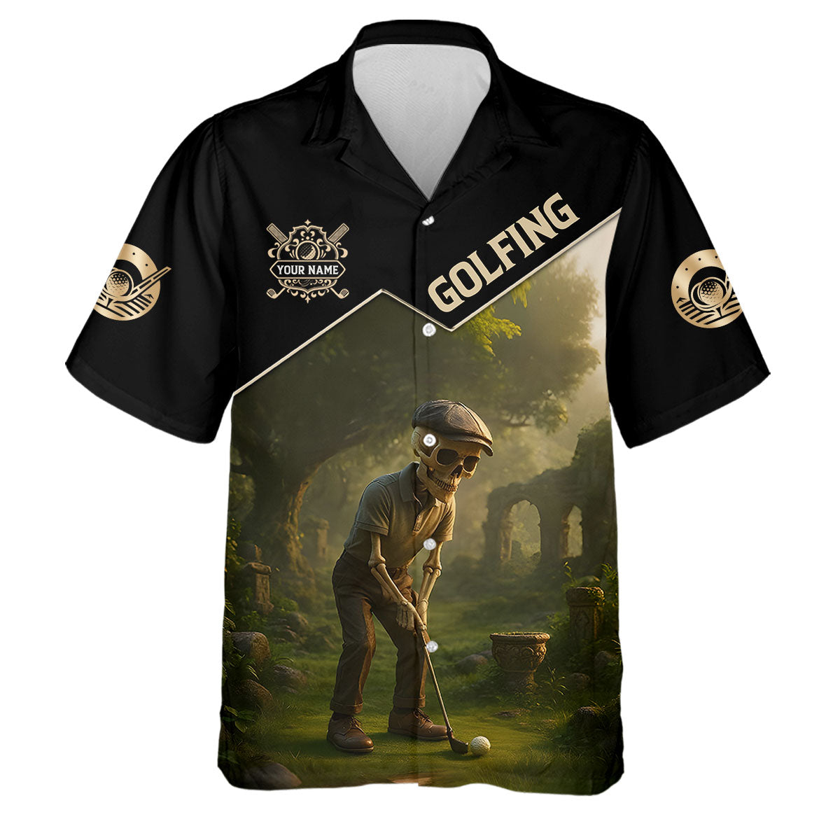 Golf Ball Tee, Golf Shirts For Men, Mens Golf Polo Shirts, Men Golf Clothes, Golf Gift Ideas For Him