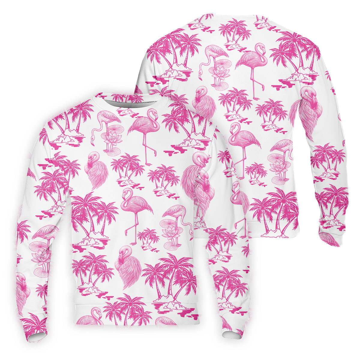 Funny Flamingo Coconut Men Polo Shirt, Fun Golf Polos For Men, Golf Shirts, Dad Golf Gift, Polo Golf