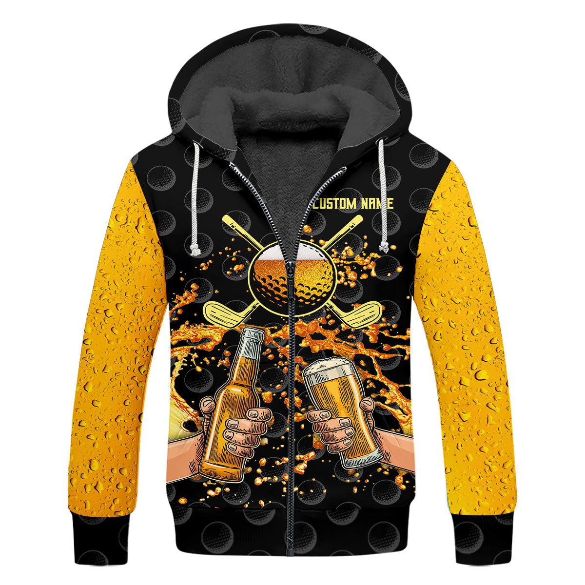 My Drinking Team Has A Golfing Problem Custom Men's Golf Polo Shirt, Funny Golf Shirt, Dad Golf Gift