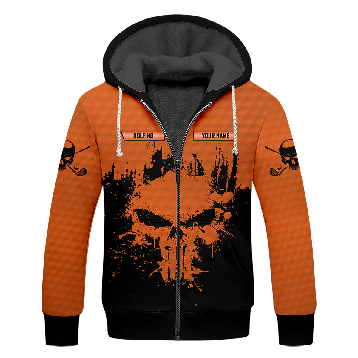 Golf Saved Me From Being A Porn Star Now I'm Just A Swinger Custom Skull Golf Polo Shirt, Dad Golf Gift