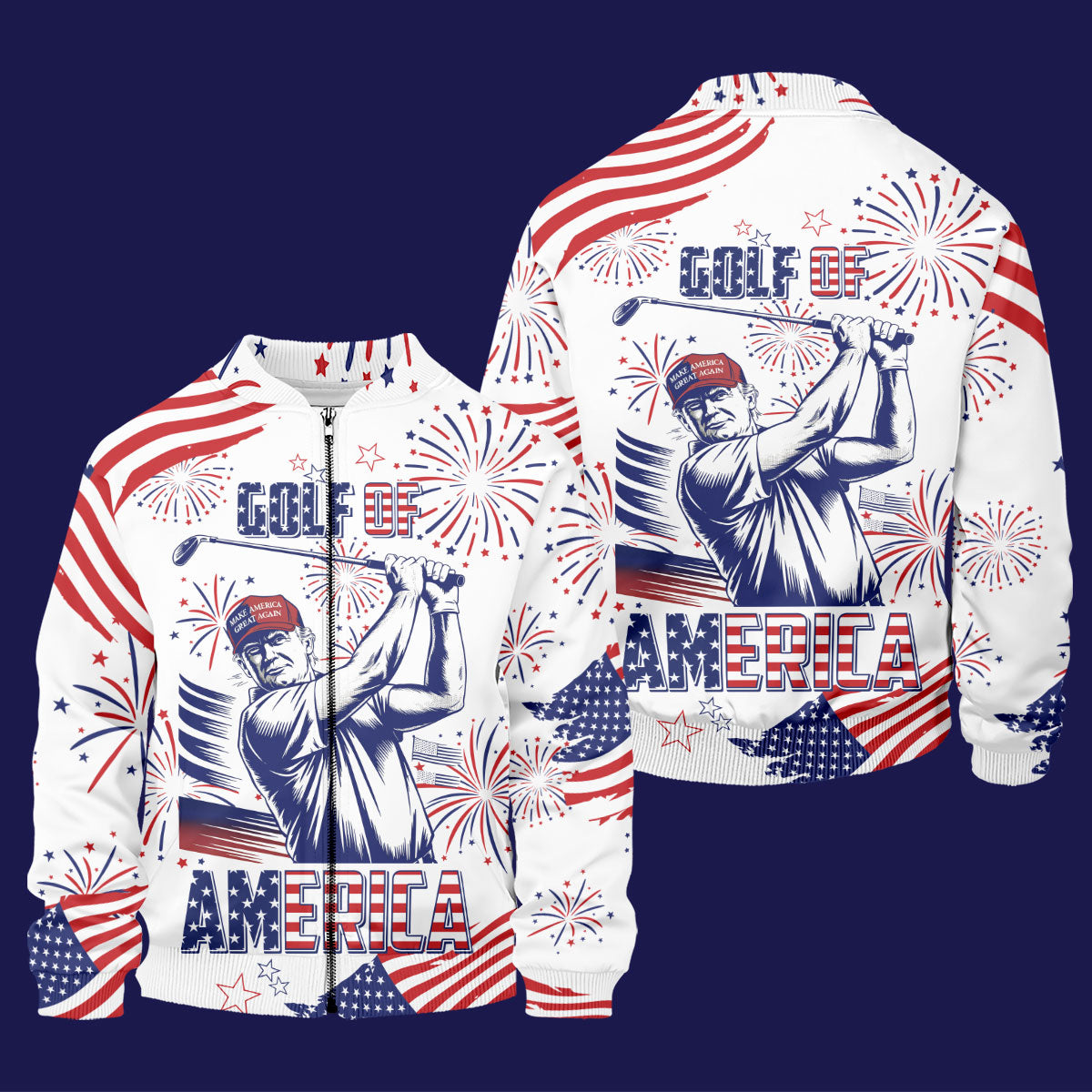 Golf Of America Golf Polos For Men, Funny Golf Shirt, Mens Golf Gift, Gift For Golfers, Golf Presents For Dad