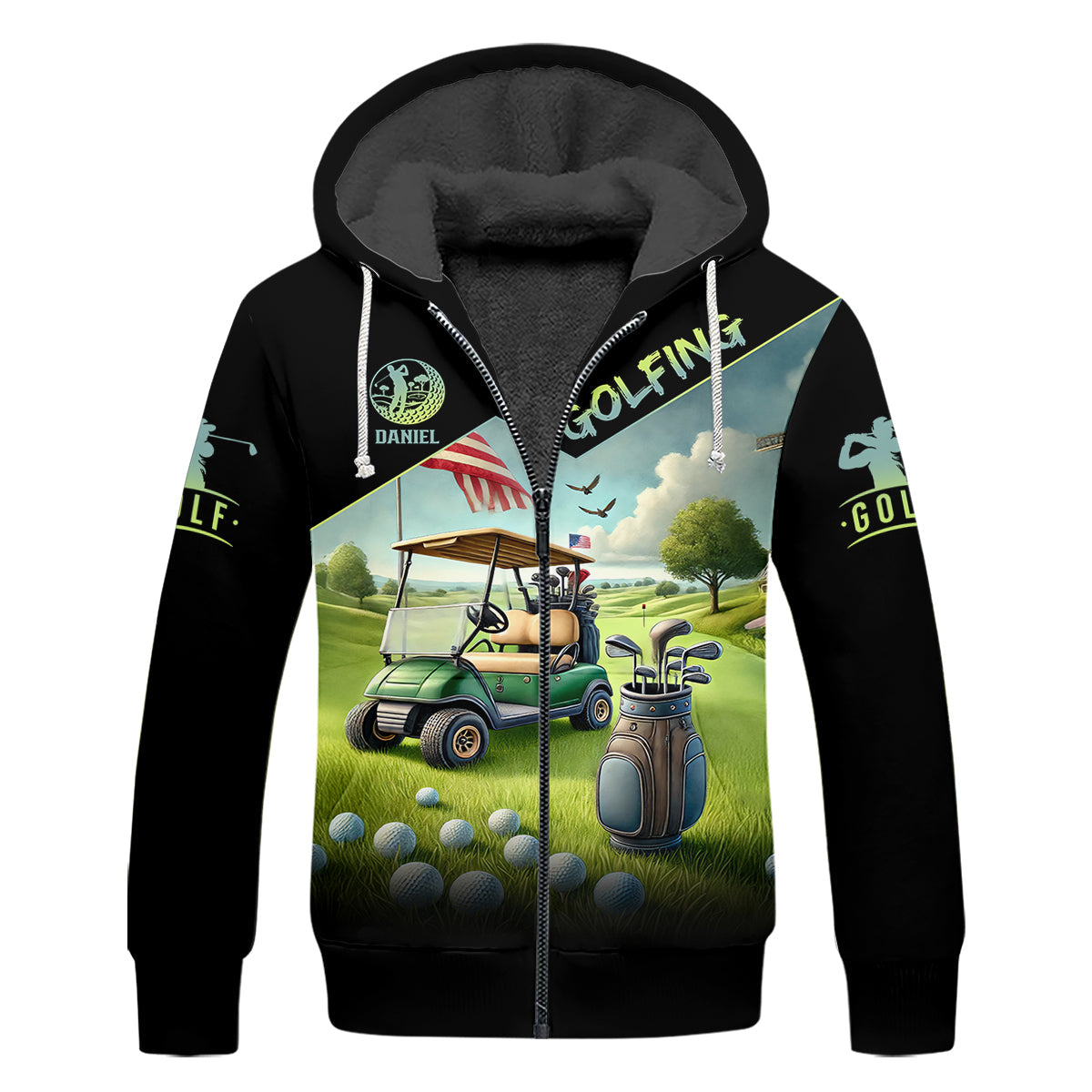 The Older I Get Custom Men's Golf Polo Shirt, Funny Golf Shirt, Dad Golf Gift