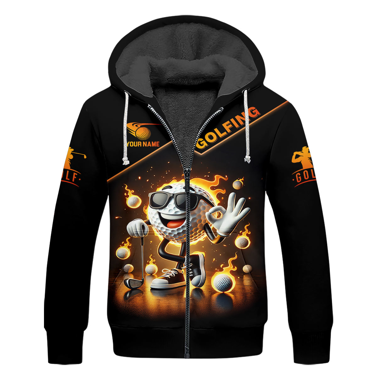 It Takes a Lot of Balls to Golf the Way I Do Custom Men's Golf Polo Shirt, Funny Golf Shirt, Dad Golf Gift