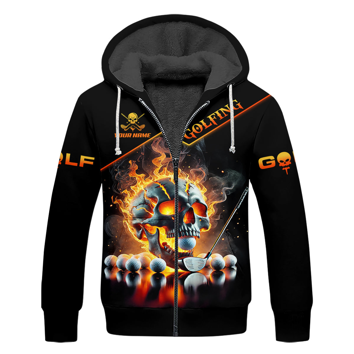 It Takes A Lot Of Balls To Golf Like I Do Custom Men's Golf Polo Shirt, Skull Golf Shirt, Funny Golf Shirt