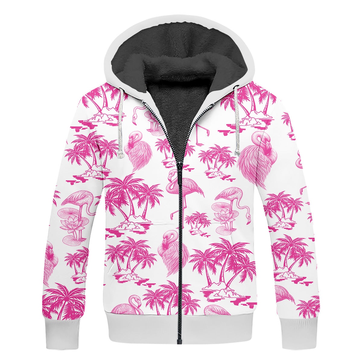 Funny Flamingo Coconut Men Polo Shirt, Fun Golf Polos For Men, Golf Shirts, Dad Golf Gift, Polo Golf