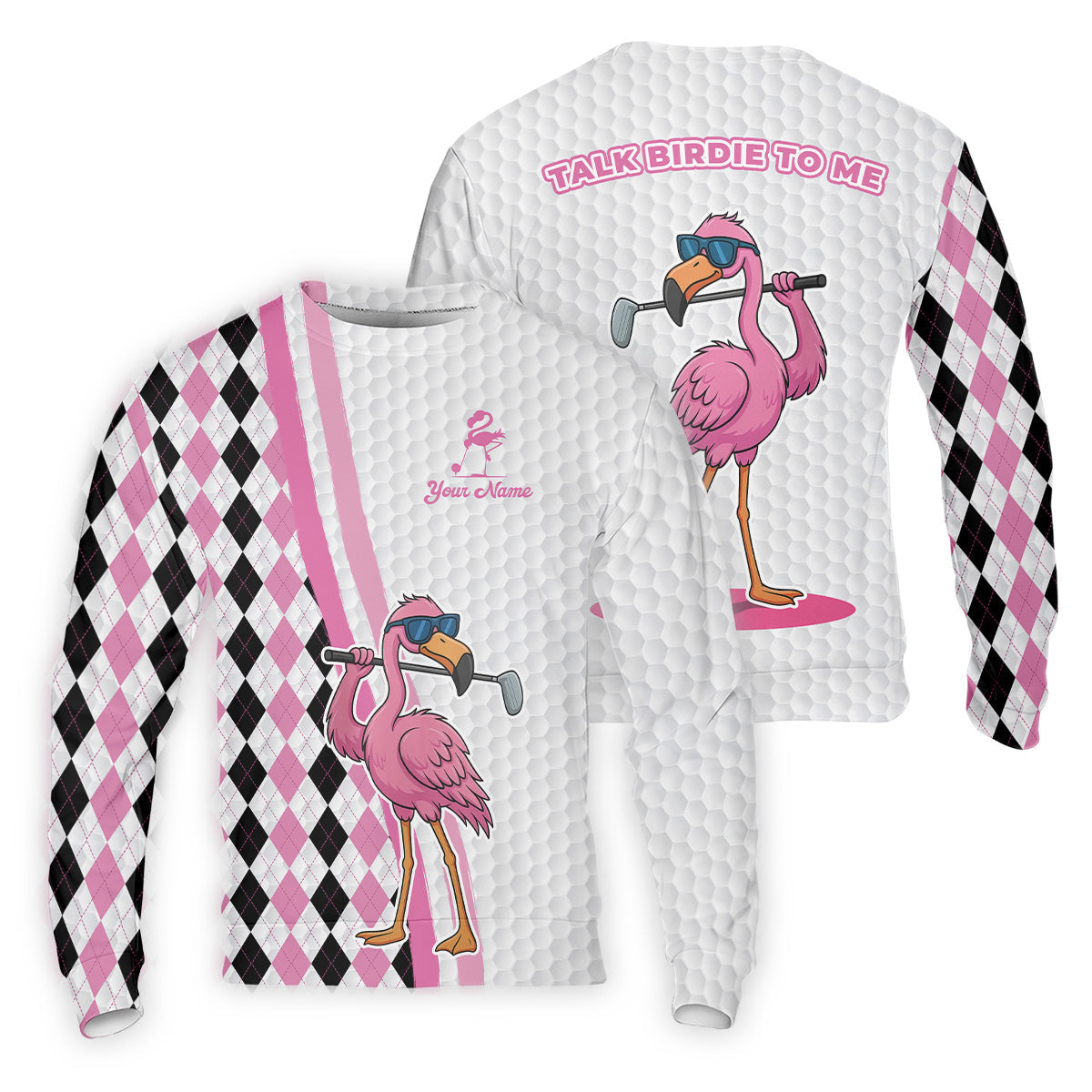 Flamingo Golf Shirt, Argyle Golf Shirt, Golf Gift Ideas For Him, Matching Golf Shirts, Golf Shirts For Men