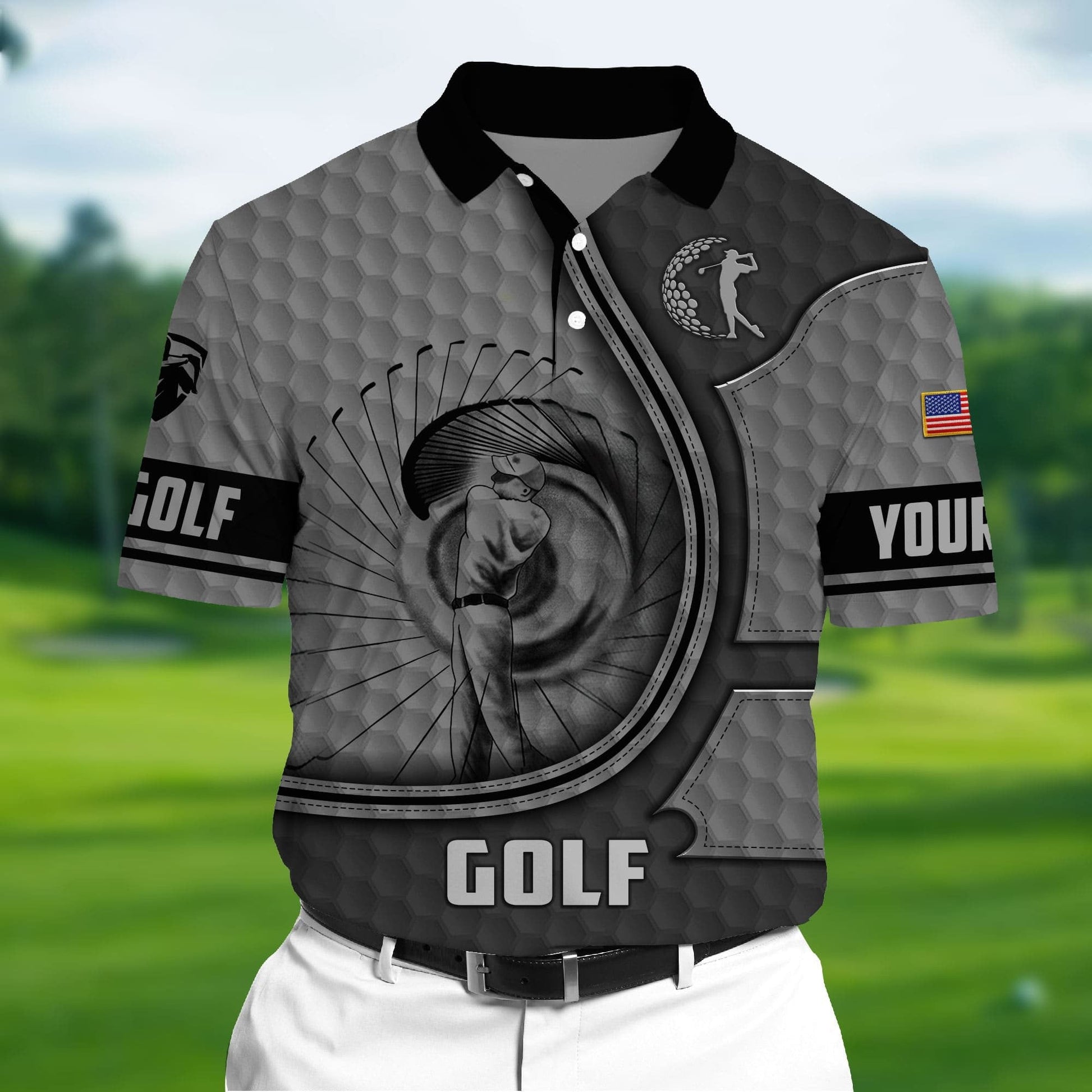 Personalized Golf Polos, Golf Polos For Men, Gifts For Golf Lover