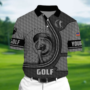 Personalized Golf Polos, Golf Polos For Men, Gifts For Golf Lover