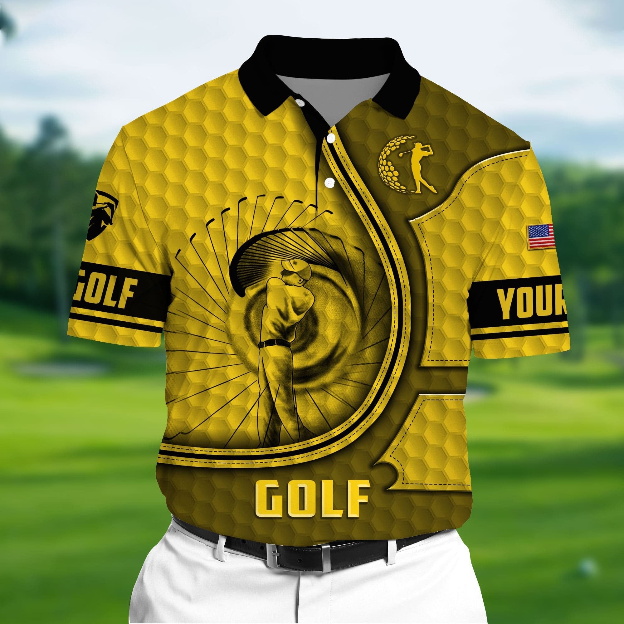 Personalized Golf Polos, Golf Polos For Men, Gifts For Golf Lover