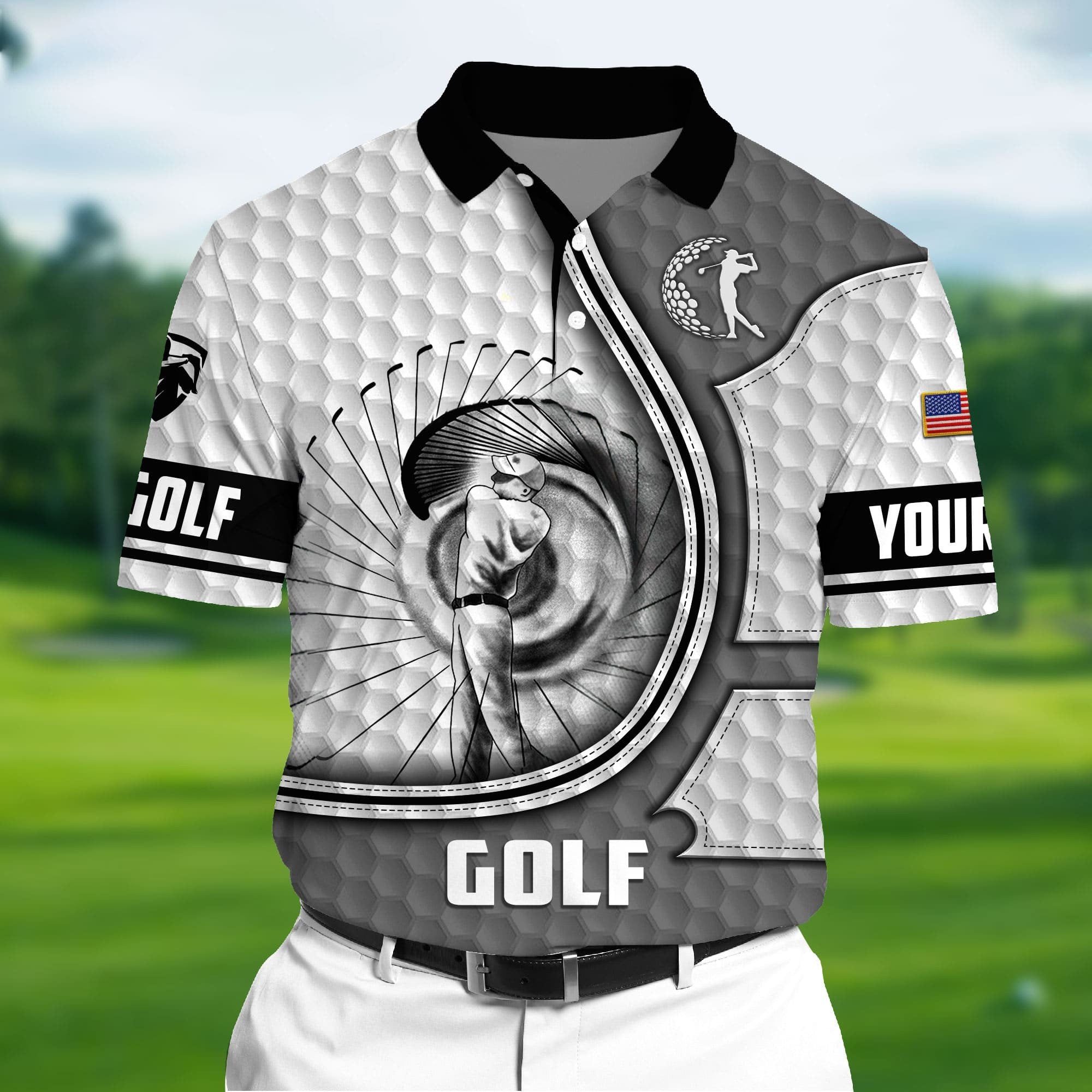 Personalized Golf Polos, Golf Polos For Men, Gifts For Golf Lover