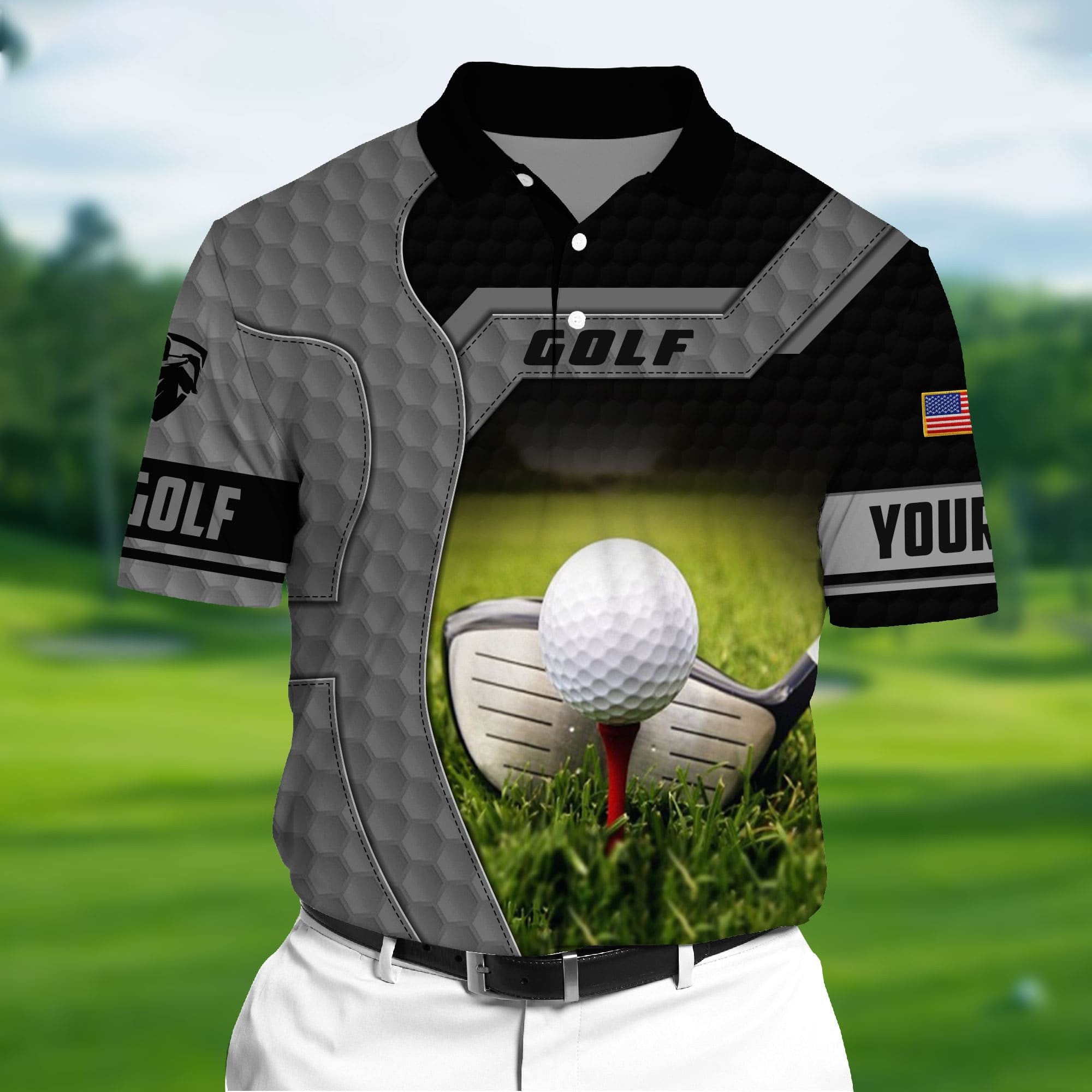 Custom Golf Shirts, Golf Polos For Men, Gifts For Golf Lover