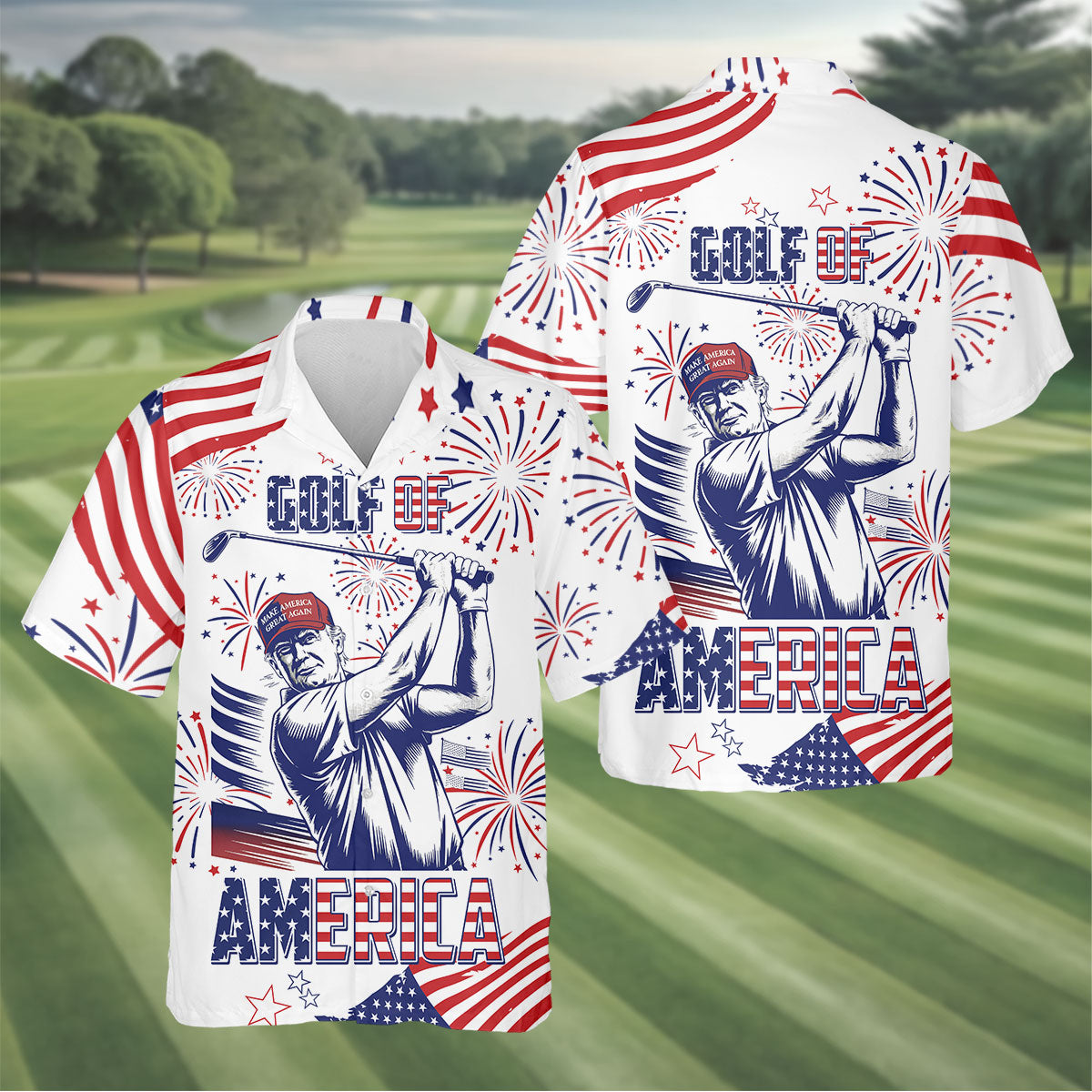Golf Of America Golf Polos For Men, Funny Golf Shirt, Mens Golf Gift, Gift For Golfers, Golf Presents For Dad