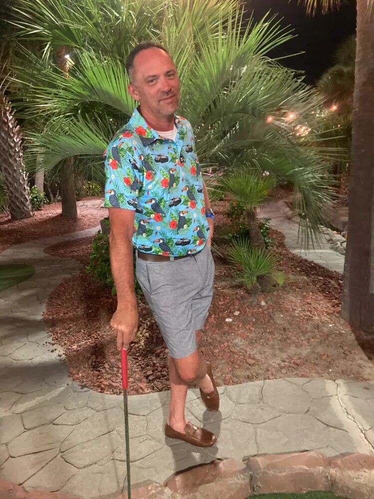 Tropical Toucan Golf Polo Shirts, Golfing Apparel, Men Golf Gift, Funny Golf Shirt, Tropical Shirt