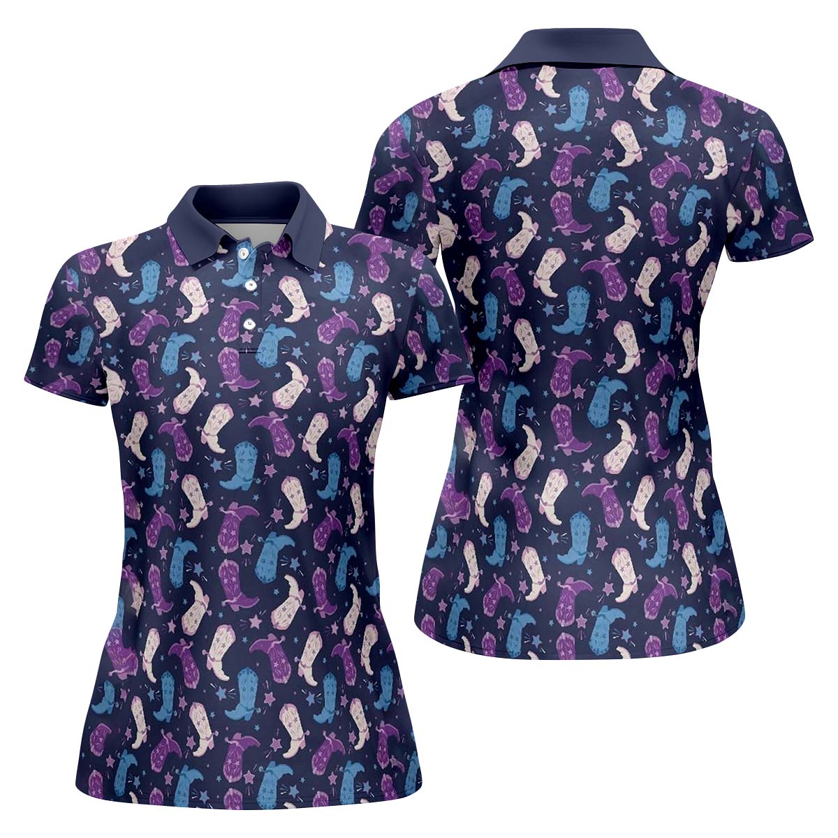 Womens Golf Polo Shirt, Golfing Apparel, Womens Golf Gifts