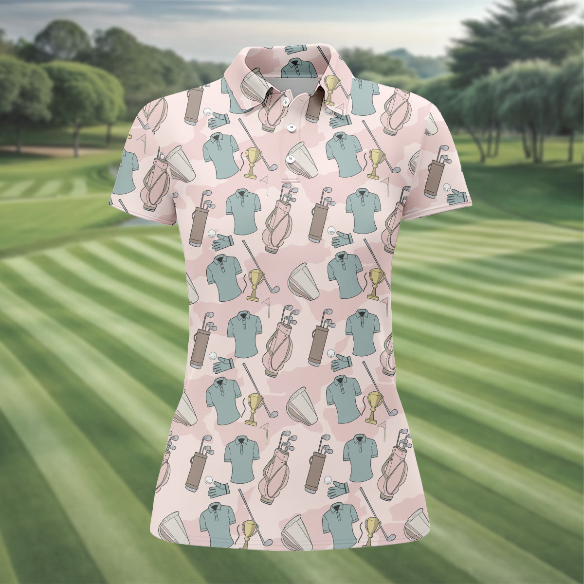 Pattern Golf Shirt, Ladies Sleeveless Golf Shirts, Ladies Golf Shirts, Matching Golf Shirts, Golf Equipment