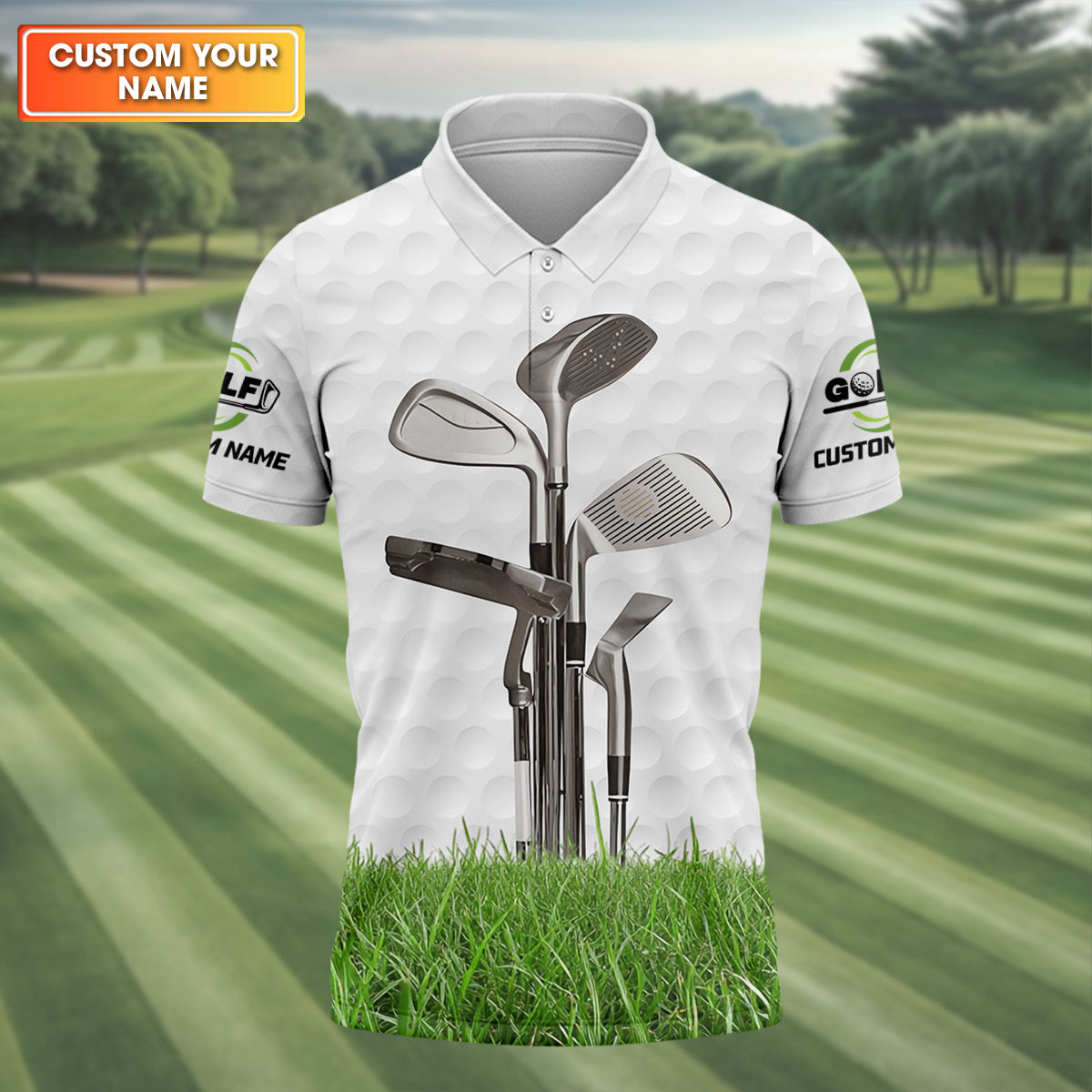 The Older I Get The Harder It Is To Find My Balls Custom Men's Golf Polo Shirt, Funny Golf Shirt, Dad Golf Gift