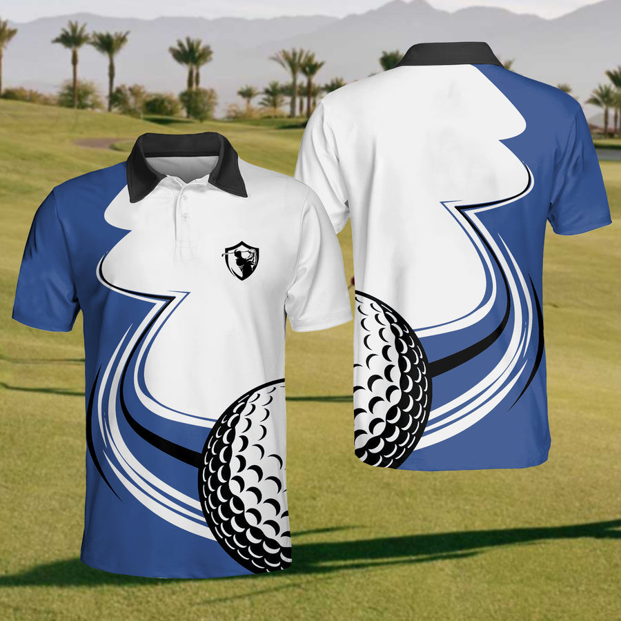 Men’s Golf Polo Shirt, Mens Goft Gift, Gift For Golf Lovers
