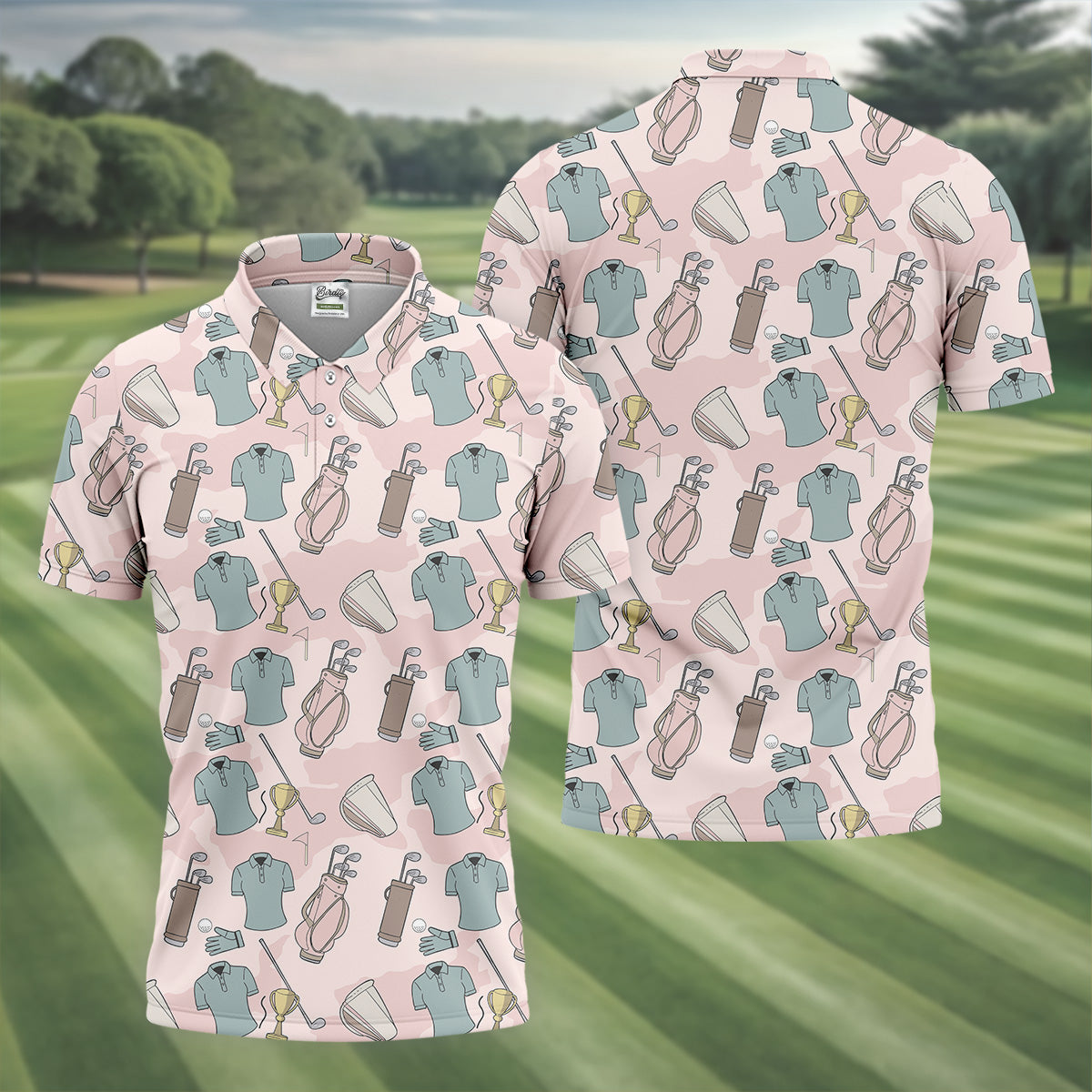 Pattern Golf Shirt, Long Sleeve Golf Shirts, Golf Gift Ideas For Him, Matching Golf Shirts, Golf Shirts For Men
