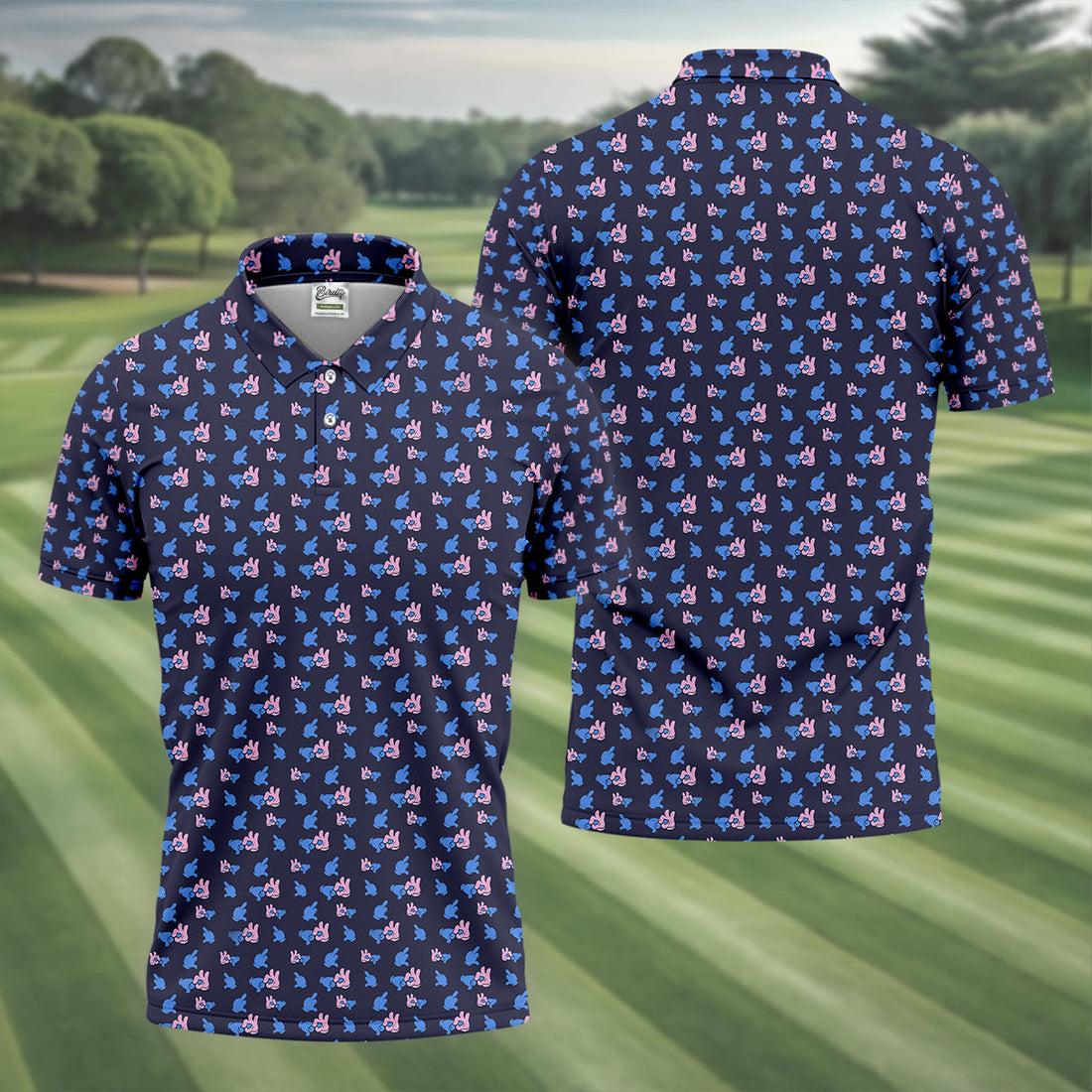 Funny Hands Golf Polo Shirt For Men, Fun Golf Shirt For Men, Christmas Golf Gift, Dad Golf Gift