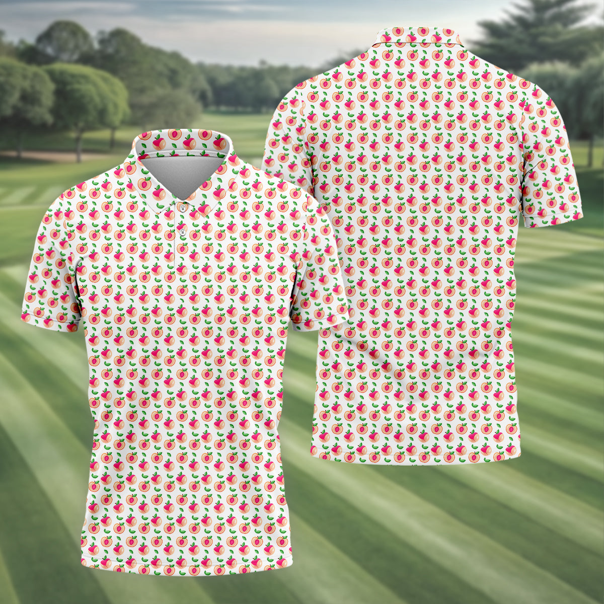 Funny Men's Golf Polo Shirt, Dad Golf Shirt, Christmas Golf Gift