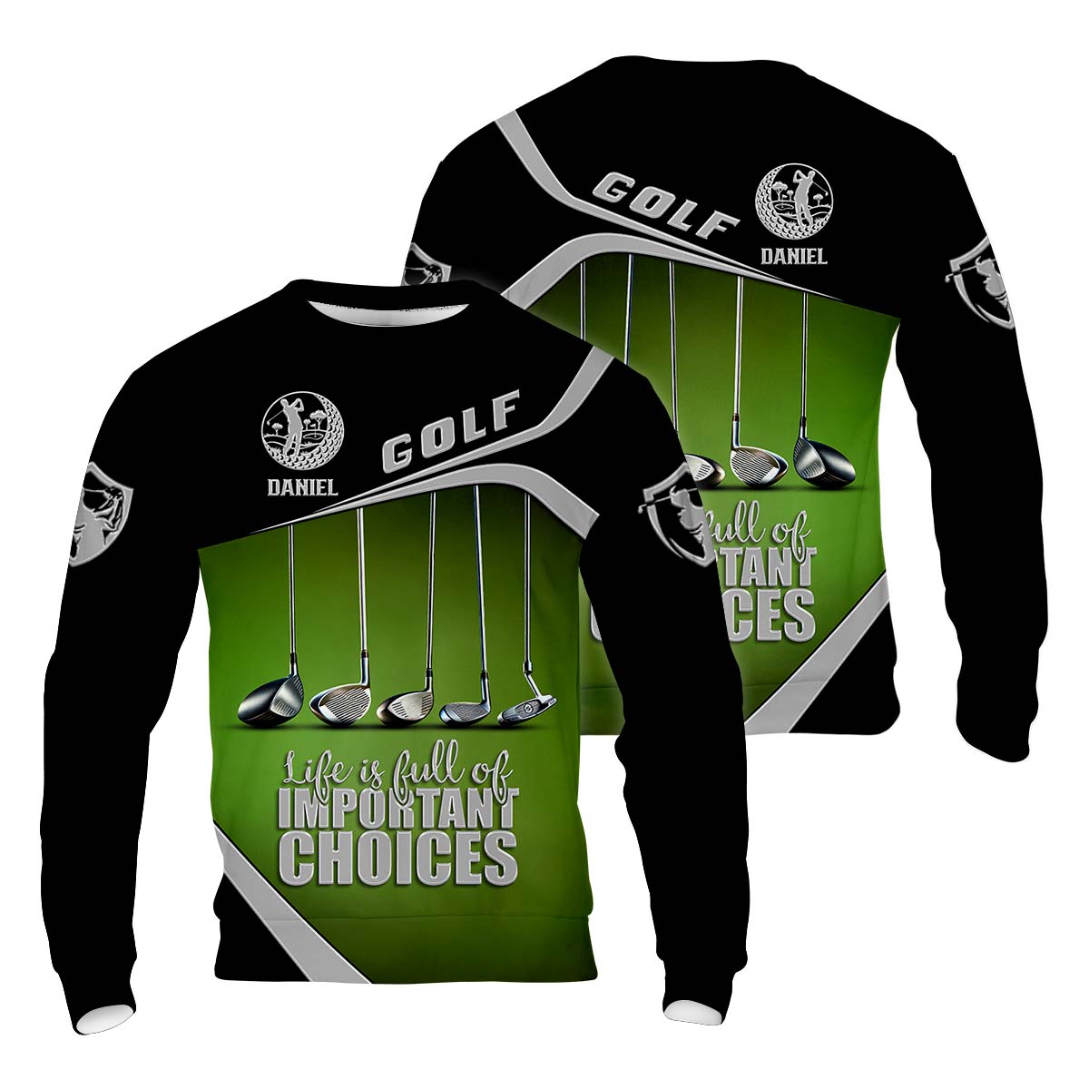 Life Is Full Of Important Choice, Custom Golf Shirt, Personalized Golf Shirt, Unique Gift For Golfer