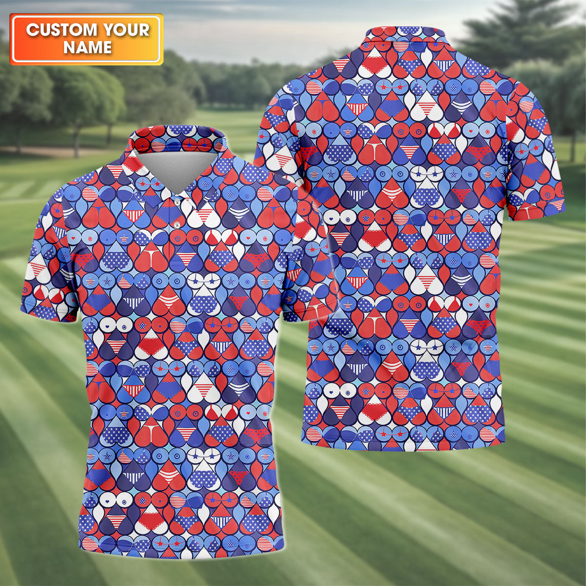 Golf Polo Shirt For Men, Hilarious Golf Shirt, Dad Golf Gift