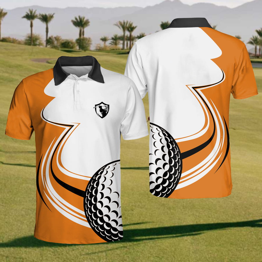 Men’s Golf Polo Shirt, Mens Goft Gift, Gift For Golf Lovers
